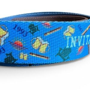 Peter Millar Belt Beer Mugs Cigars Barn Adirondack Chairs Invitational NWOT 44”